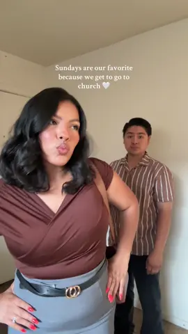 We decided to have a church just me & him ,no kiddos  Here is our church fits  #churchootd #parentstime #sundmass
