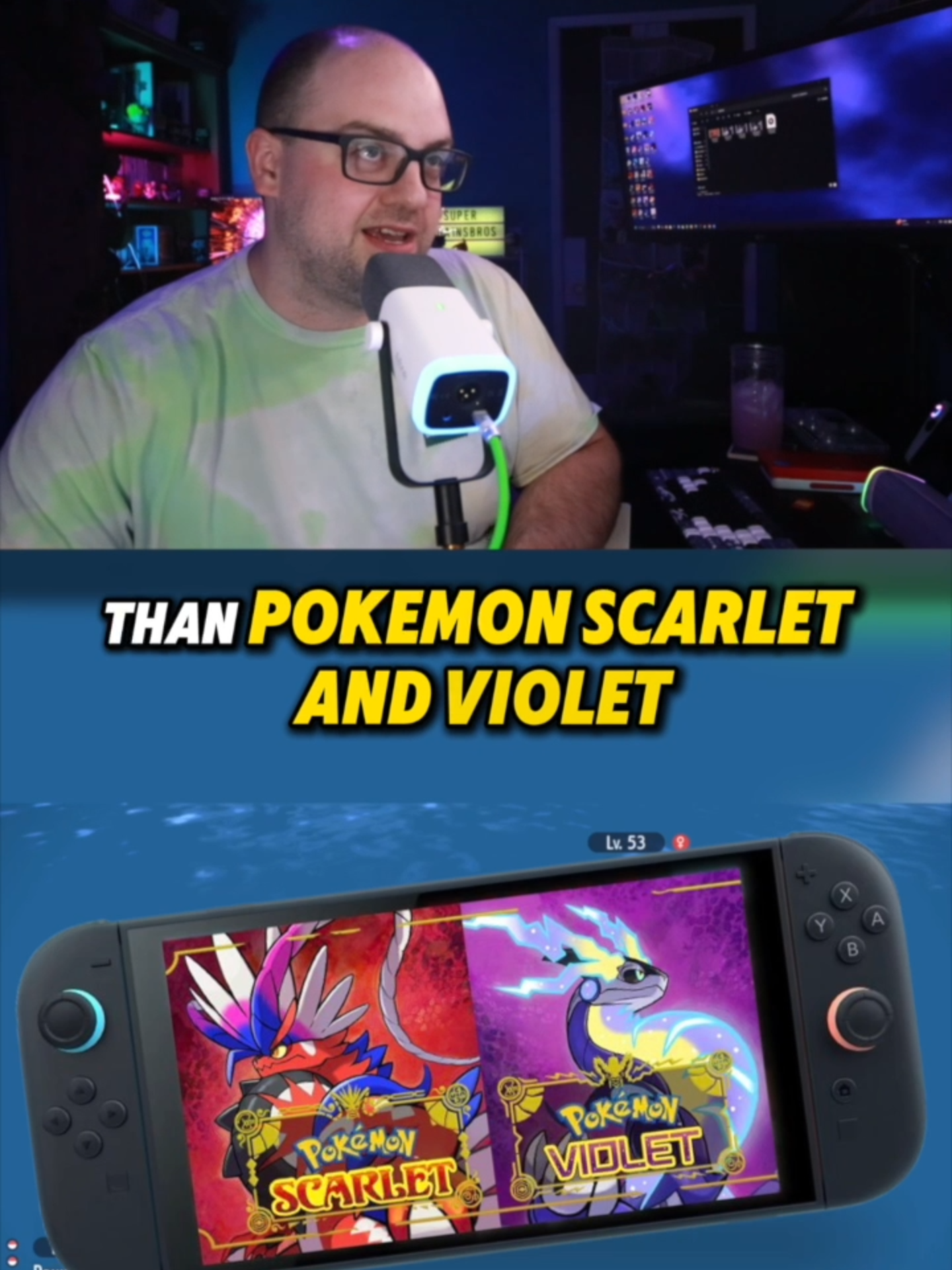Pokemon Scarlet and Violet HUGE improvment on Switch 2 #gaming #switch2 #nintendo #nintendoswitch #pokemon