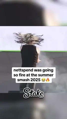Nettspend was going so fire at the summer smash 2025 #nettspend #undergroundmusic #music #viral #fyp 