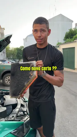 Já estava na hora de trocar o filtro 😅 #filtro #ar #e92 #manutencao #portugal🇵🇹 #brasileiro 