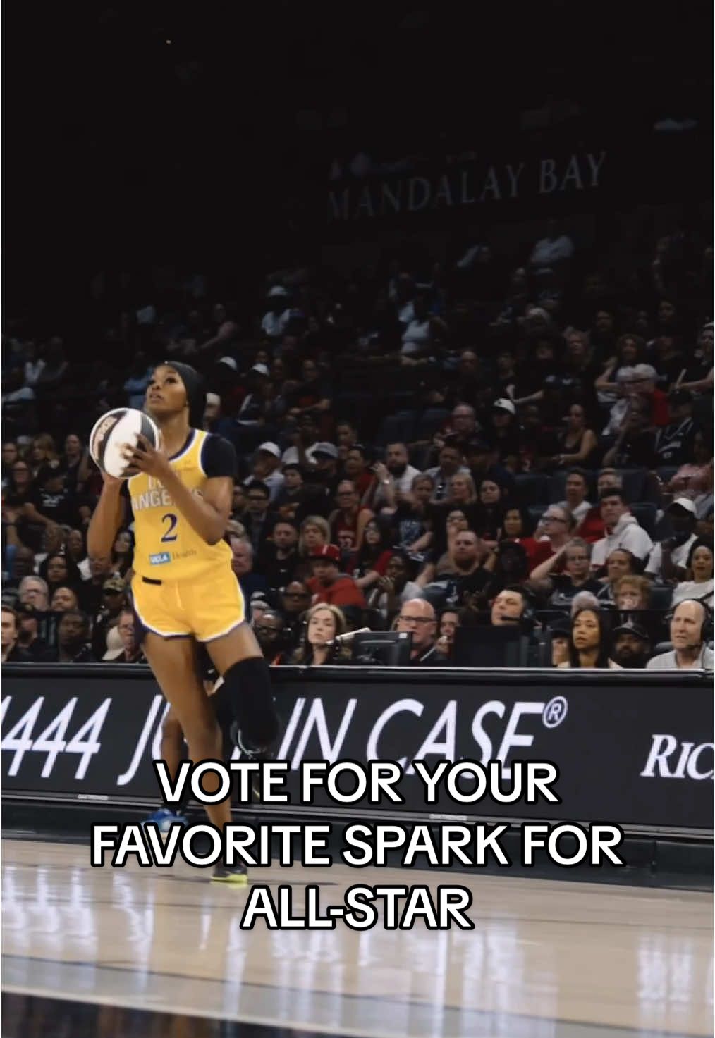 Today’s a good day to vote for your favorite Spark for All-Star! #WNBA #LAsparks #AllStar 