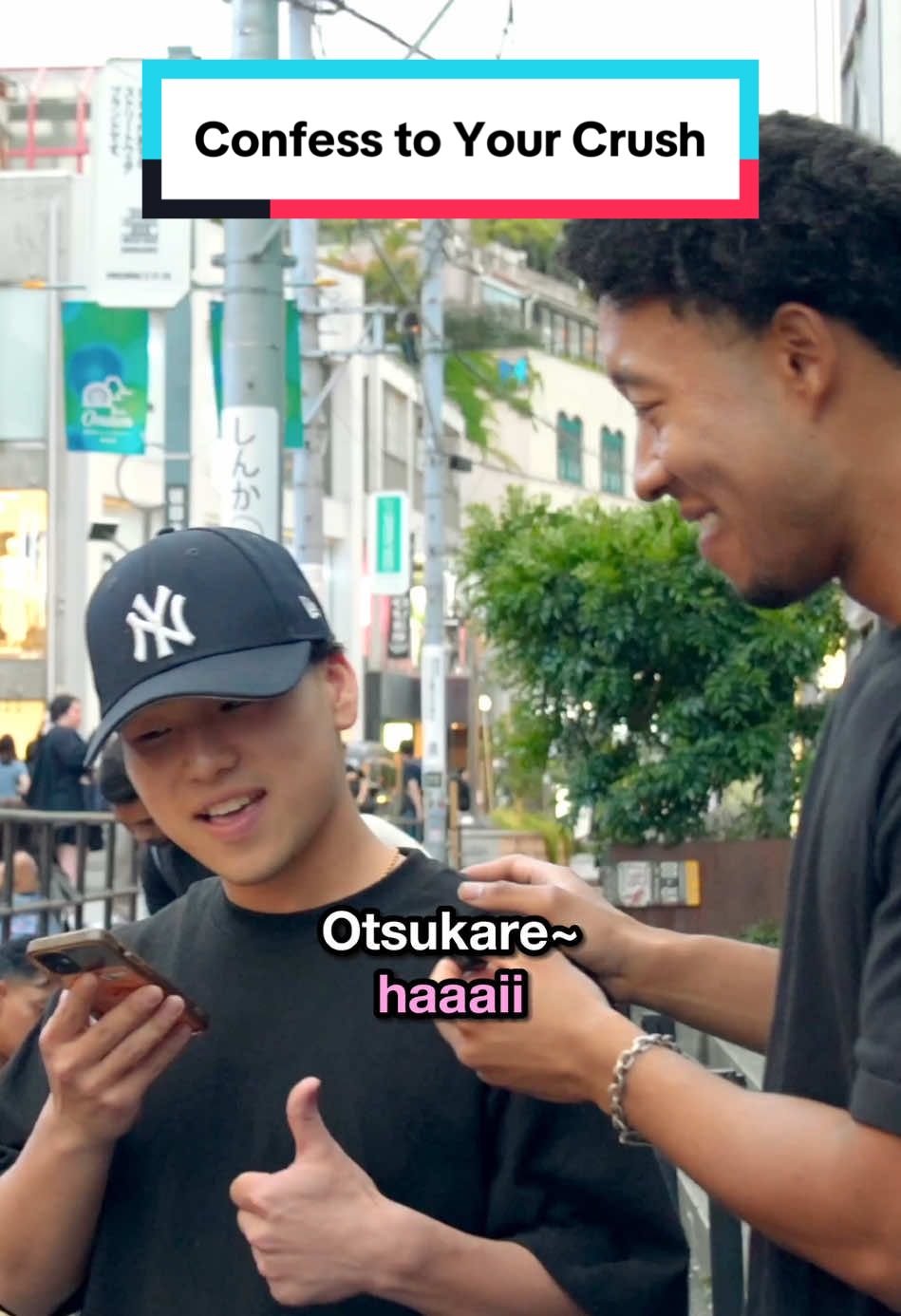 I asked strangers in Japan to confess to their crush for $50💕 Full video is up on YouTube: JESSEOGN #japan #japaneseculture #confessions 