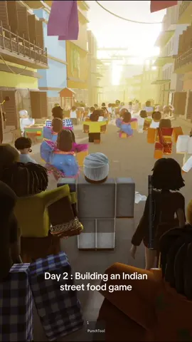 Added so much more stuff into our Indian street food Roblox game, discord link coming soon if you want to join us/support us           #roblox #robloxfyp #robloxdev #indianstreetfood #fyp #naanstopgames 