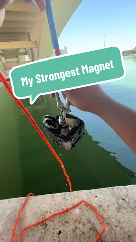 This is my Strongest Magnet I’ve ever owned  #magnetfishing #fishing #magnet #Outdoors #treasurehunting #arizona #creatorsearchinsights 