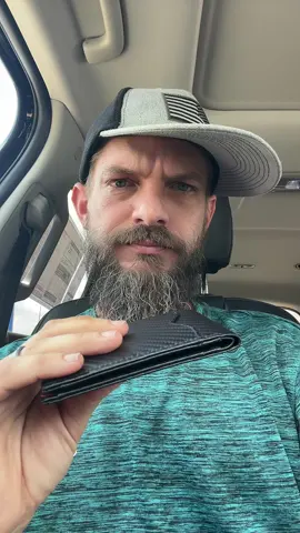 Check out my new wallet #wallet #men #tiktok #TikTokShop #tiktokshopfinds #deal #thin #sleek #fyp #foryou #foryoupage #viral #trending #viralvideo #triggered 