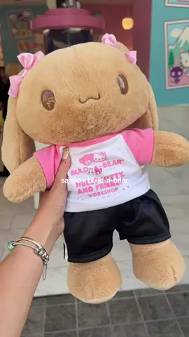 this collab is everything to me. 🩷☁️🐇🎀 @sanrio @Build-A-Bear  #sanrio #buildabear #stuffedanimals #hellokitty #sanriobuildabear #plushie #la #losangeles  #bunny 
