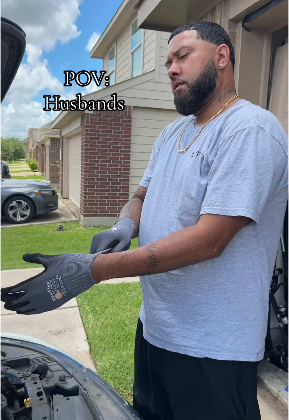 Keep it cute in the comments or  get blocked 👌🏾🙃 #fyp #kevingates #trending #husband #husbandwife #marriedlife #couples #couplestiktok #viral 