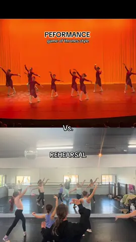 What differences do you see?  #performance #fyp #recital #dancers #GOT #ballet #studiolife #dance 