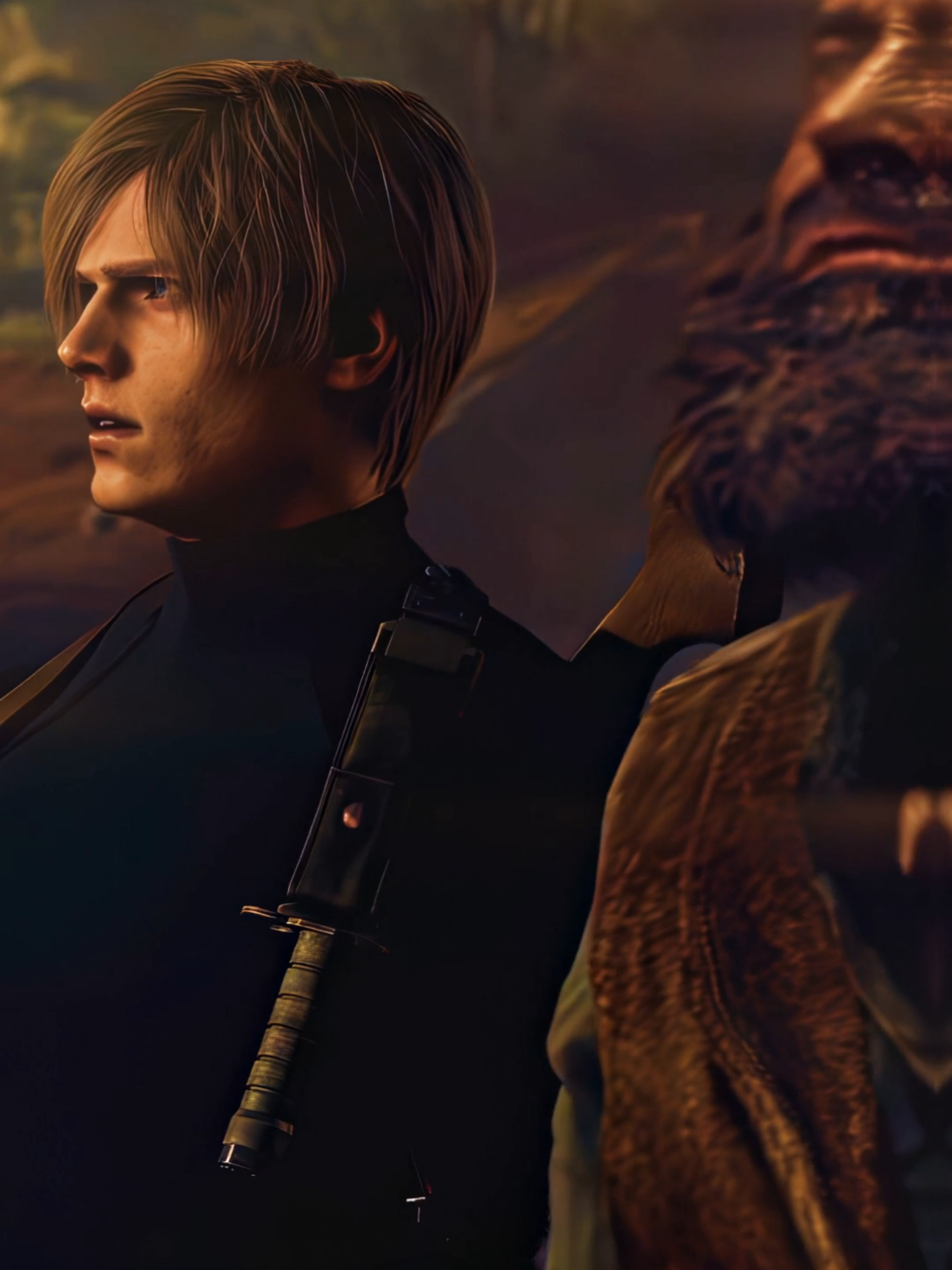 I can't fix the choppy part 💔 #residentevil4 #residentevil4remake #leonkennedy #leonkennedyedit #leon #re4remake #fyp