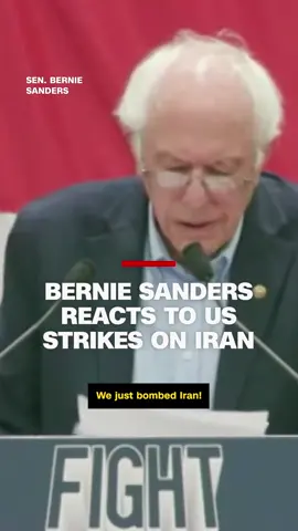 Sen. Bernie Sanders held a 