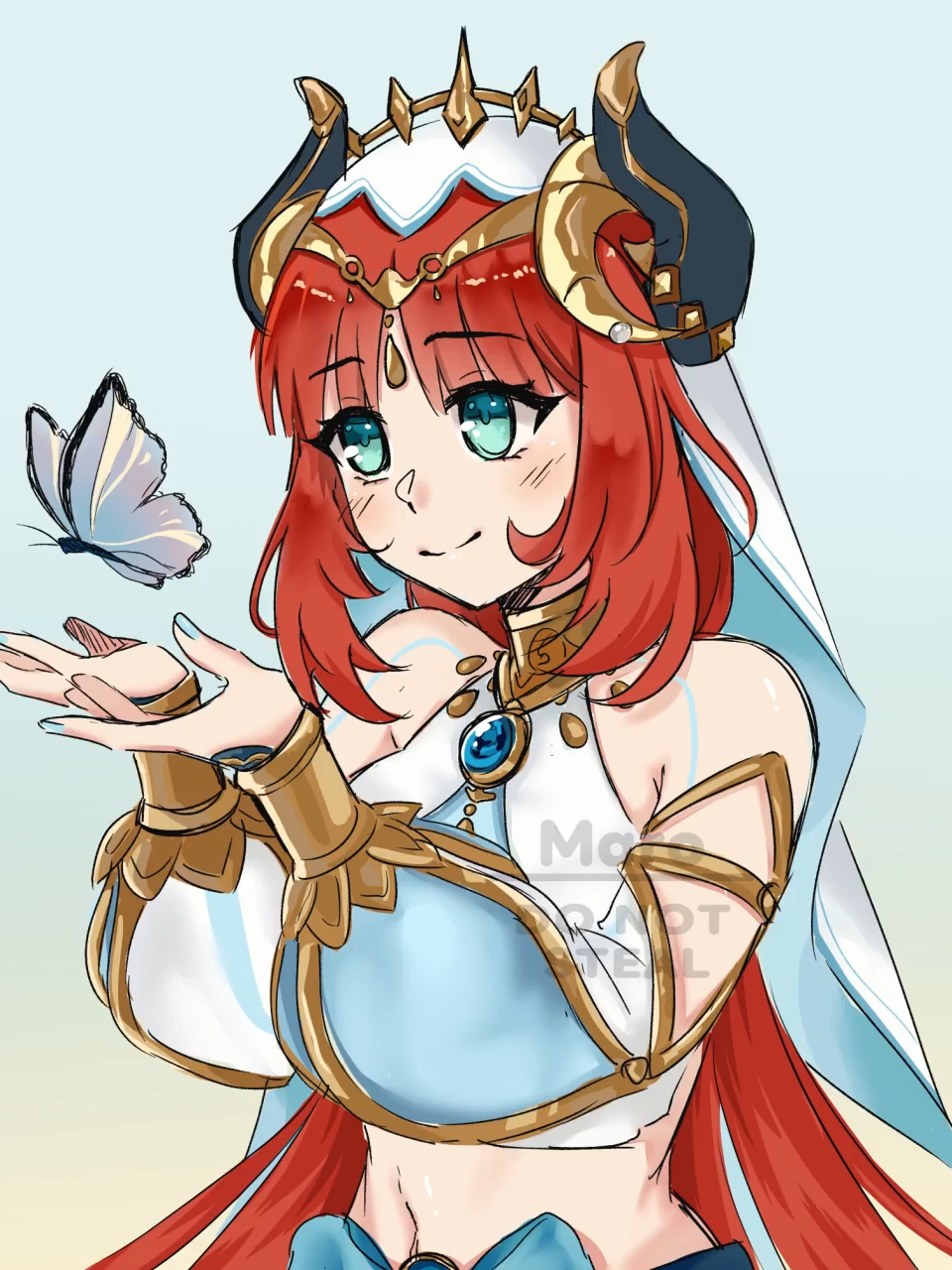 3/101 |_| Genshin characters from least fav to most fav ~ NILOU TIME I luv her design, just boring writing of her (IK she resembles the goddess of flowers) #genshin #fanart #fyp #nilou #nilougenshinimpact #genshinimpact #hoyo #sumeru #art #digitalartist