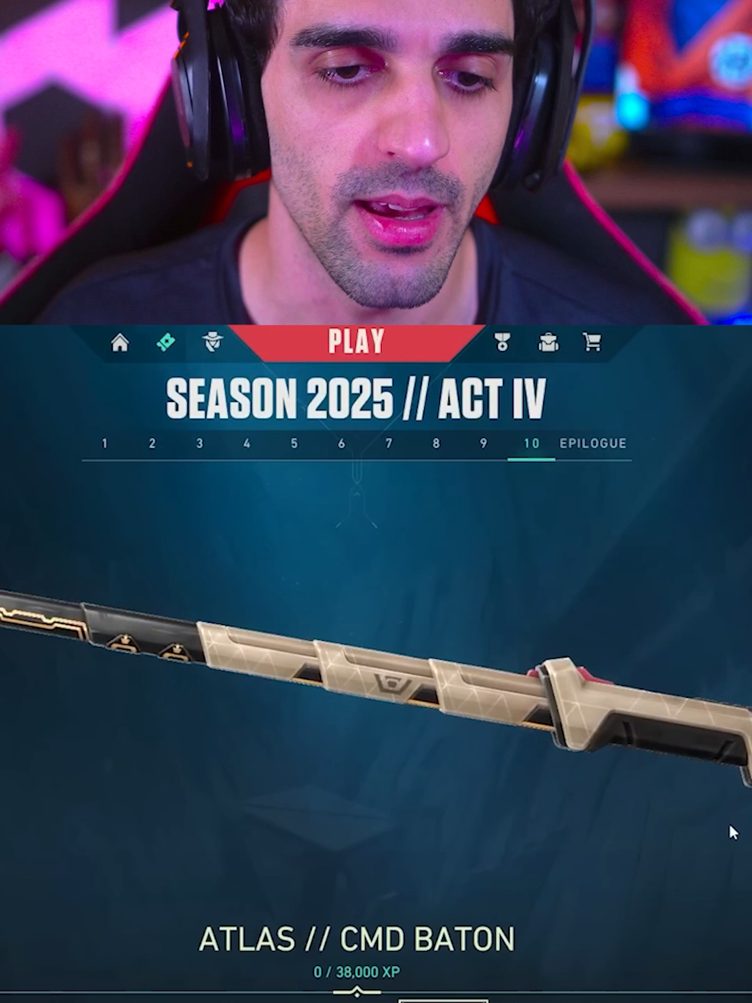 Novo Passe de Batalha do Valorant 2025 Ato IV...! #Valorant #valorantclips