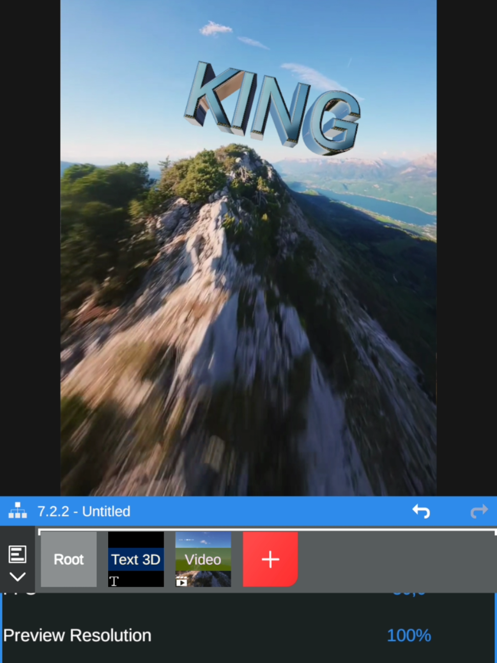 3D Camera Tracking + Texto 3D #edit #camera #nodevideo #track #3d 