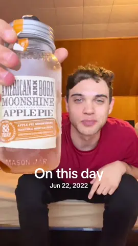 Literally was chugging Moonshine 😂🤮