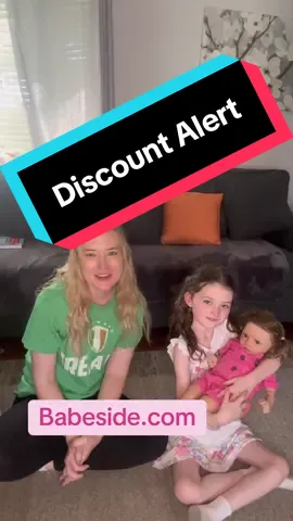 Check out their website and use my discount code: LINDA20 to get 20% off your baby! @Babeside Reborn Doll #doll #baby #babysister #toy #kids #mom #MomsofTikTok 