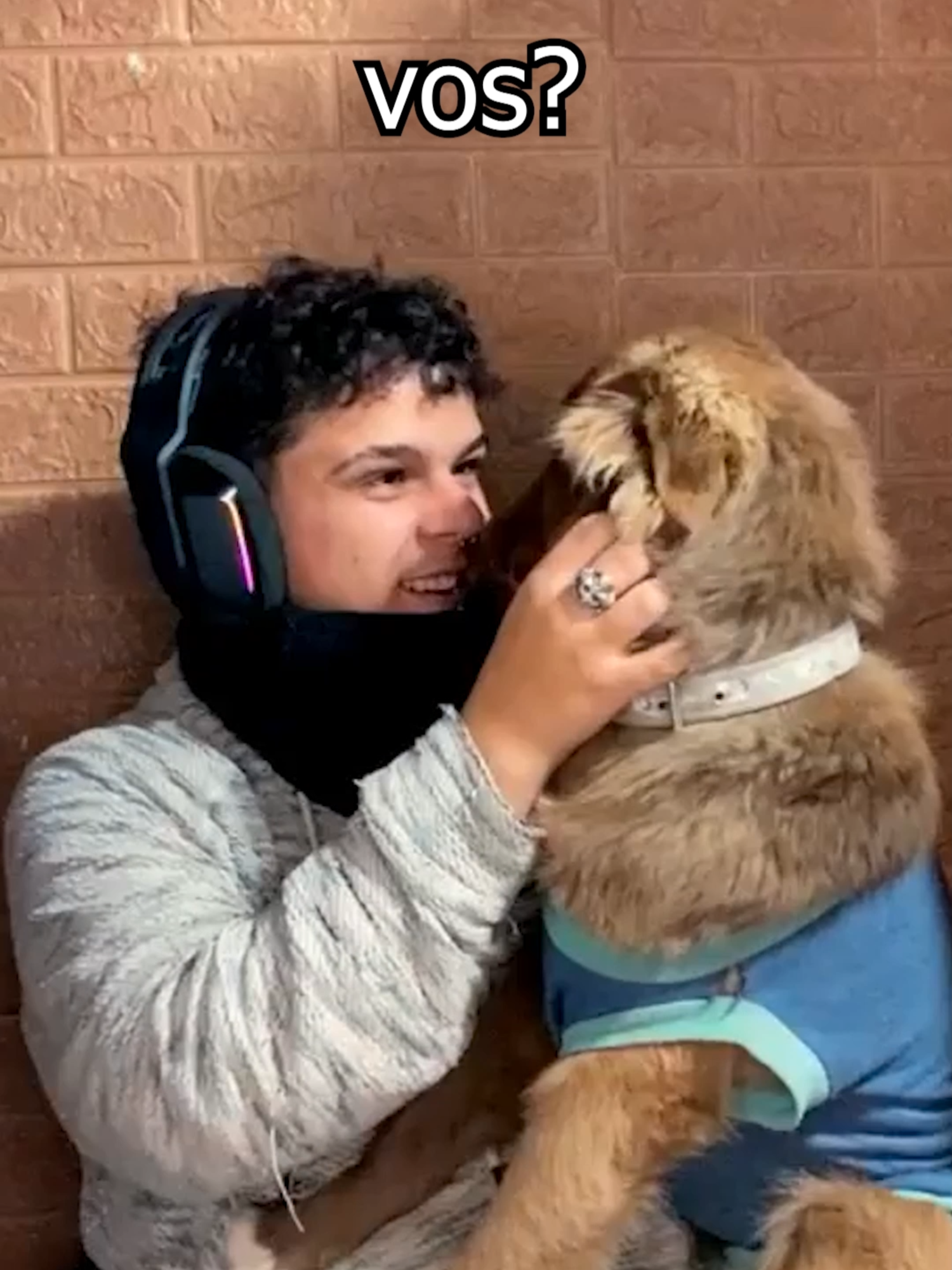 Lo amo a mi perro 🥰🤣 #fyp #uruguay #kickstreaming #twitchuruguay #perros