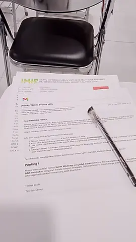 usaha dan doa tidak akan mengkhianati hasil #mcu  #klinikimip  #ptimipmorowali  #fyp 