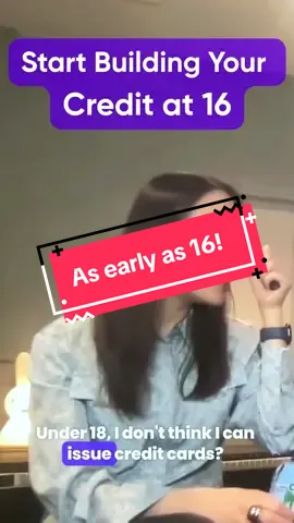 Started building your credit yet? 👀 You can start at 16! Use your teen years to prep for financial freedom. It’s never too early. 🏁💳 #CreditScoreTips #BuildCreditYoung #TeenFinance #MoneyGoals #StartSmart #GenZMoney #CreditCard101 #FinancialFreedom #YoungInvestors #CreditScoreHacks #TeenMoneyMoves #StartEarlyStayAhead #SmartMoneyMoves #PersonalFinanceTips #CreditBuilding #TomoCredit #YoungAndSavvy #levelupyourcredit 