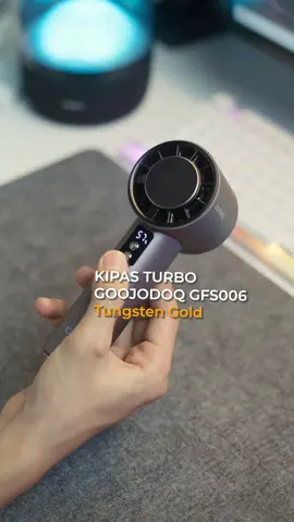 Kipas turbo goojodoq model gfs006 dengan warna baru yang lebih elegan#kipas #kipasturbo #kipasanginportable #SatuKontenTiapHari #30harireviewproduk 