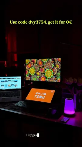 Temu Home Office setup upgrade  Code: dvy3754 Benefit point: 0€ gifts (new users only) Temu 2.5K Portable Monitor  Code: dwt9696 Benefit point: 50% off discount + 100€ coupon bundle  (new users only) https://www.temu.com/w/goods.html?_bg_fs=1&goods_id=601099592618499 Temu backpack packing Code: dwm8544 discount: 50% off discount  (new users only) Product: https://www.temu.com/w/goods.html?_bg_fs=1&goods_id=601099653206984