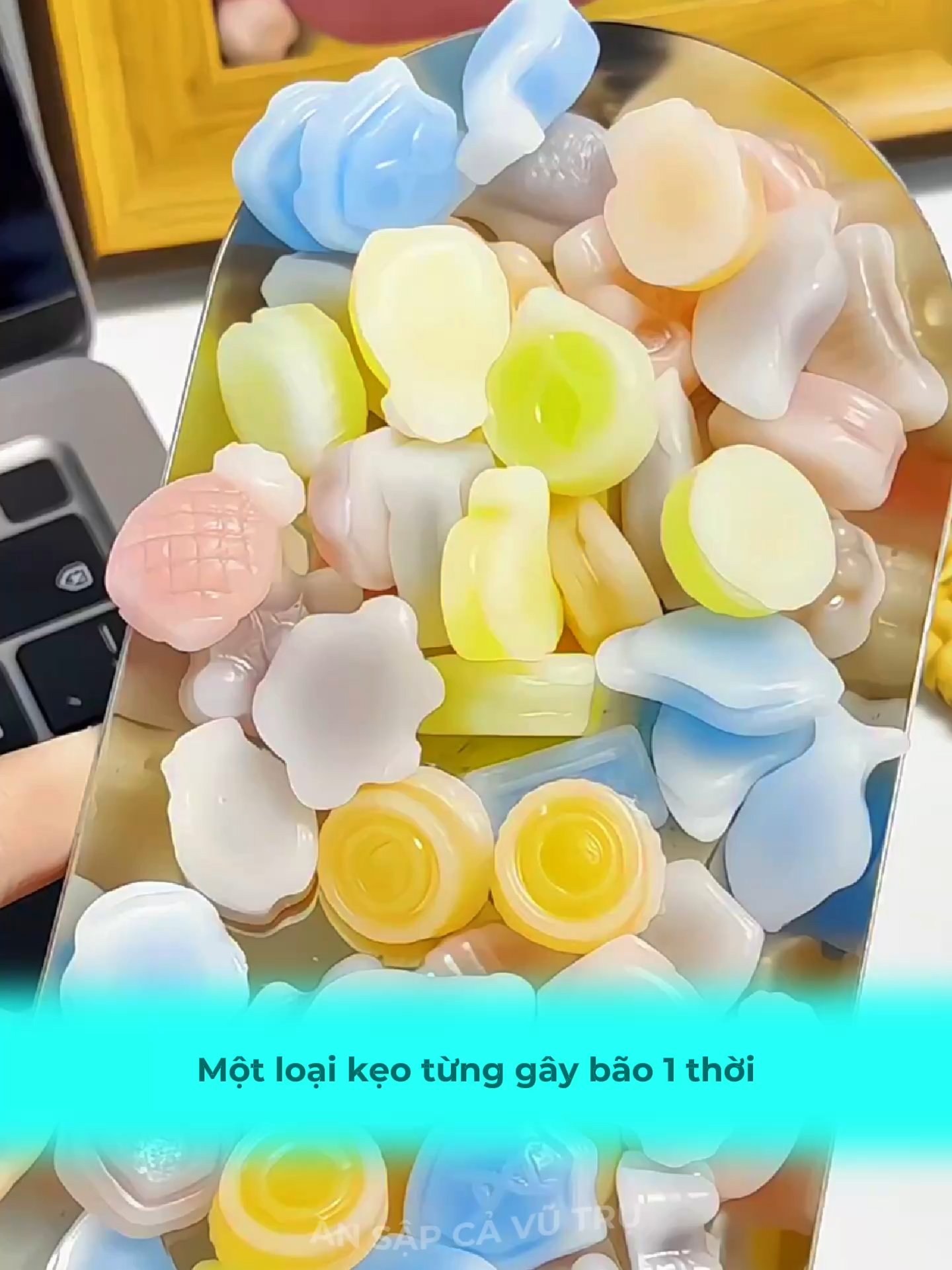 Là kẹo nhưng không thể nuốt được 😱 #doanvat
