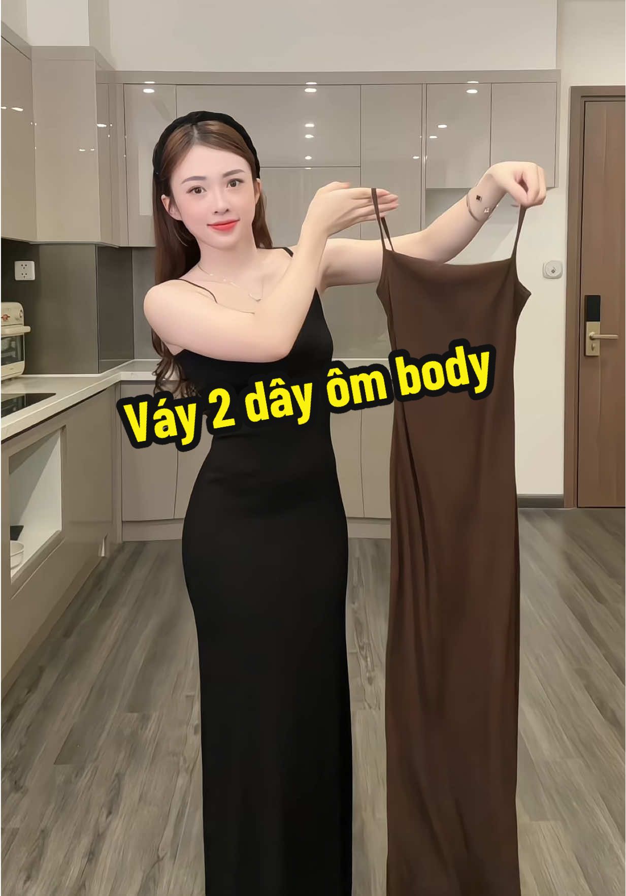 Váy này bầu bí mặc quá oki luôn 😍 #landaulamvo #mebim 