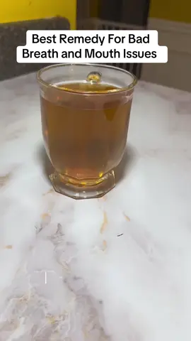 This natural remedy does more than freshen breath — it helps fight gum inflammation, bacteria overgrowth, oral thrush, dry mouth, and even mild tooth pain. #badbreathremedy #mouthrinse #naturalremedies #clovetea #greentea #gumhealth #holistichealth #herbalremedies #wellnessroutine #freshbreathnaturally #tiktokrecipe #ginger #mintleaves 