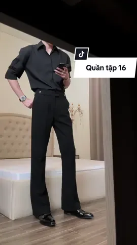 Quần âu loe nam #manh6try #outfit #outfitdouyin #phoidonam #quanauloesidetab #thoitrang 