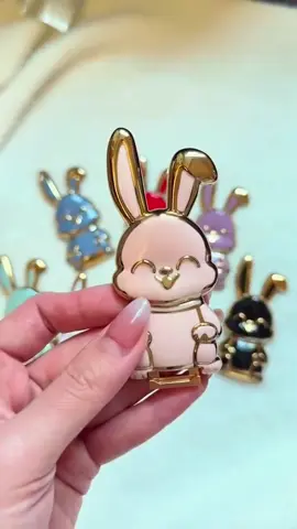 Bunny Finger Ring Holder Mobile Phone Mini Pull Rod #phonestand Expanding Grip Universal For Smartphone #phoneaccessories 
