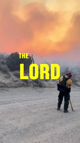 #CapCut Lord thank you for protecting me every day and guiding me threw heaven and h*ll #fyp #foryoupage #foryou #wildlandfire #orangecounty #fire #firefighter #socal 