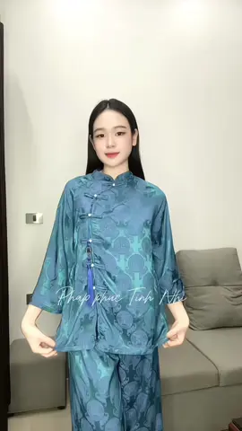 Đồ lam chữ thọ phối charm siêu sang #dolam #phapphuc #phapphuctinhnhi 