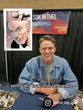 got the chance to meet Wilson Bethel and talk to him about his role in Daredevil Born Again  • • #daredevilbornagain #daredevilnetflix #bullseye ##daredevil##wastatesummercon25##wilsonbethel##fyp##foryou##foryoupage##funko##funkopop