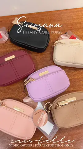 NEW RELEASE nanaman ni @secosanaph ! Wag nyo ng palagpasin pa, limited lang to! ❤️ #secosana #newrelease #coinpurse 