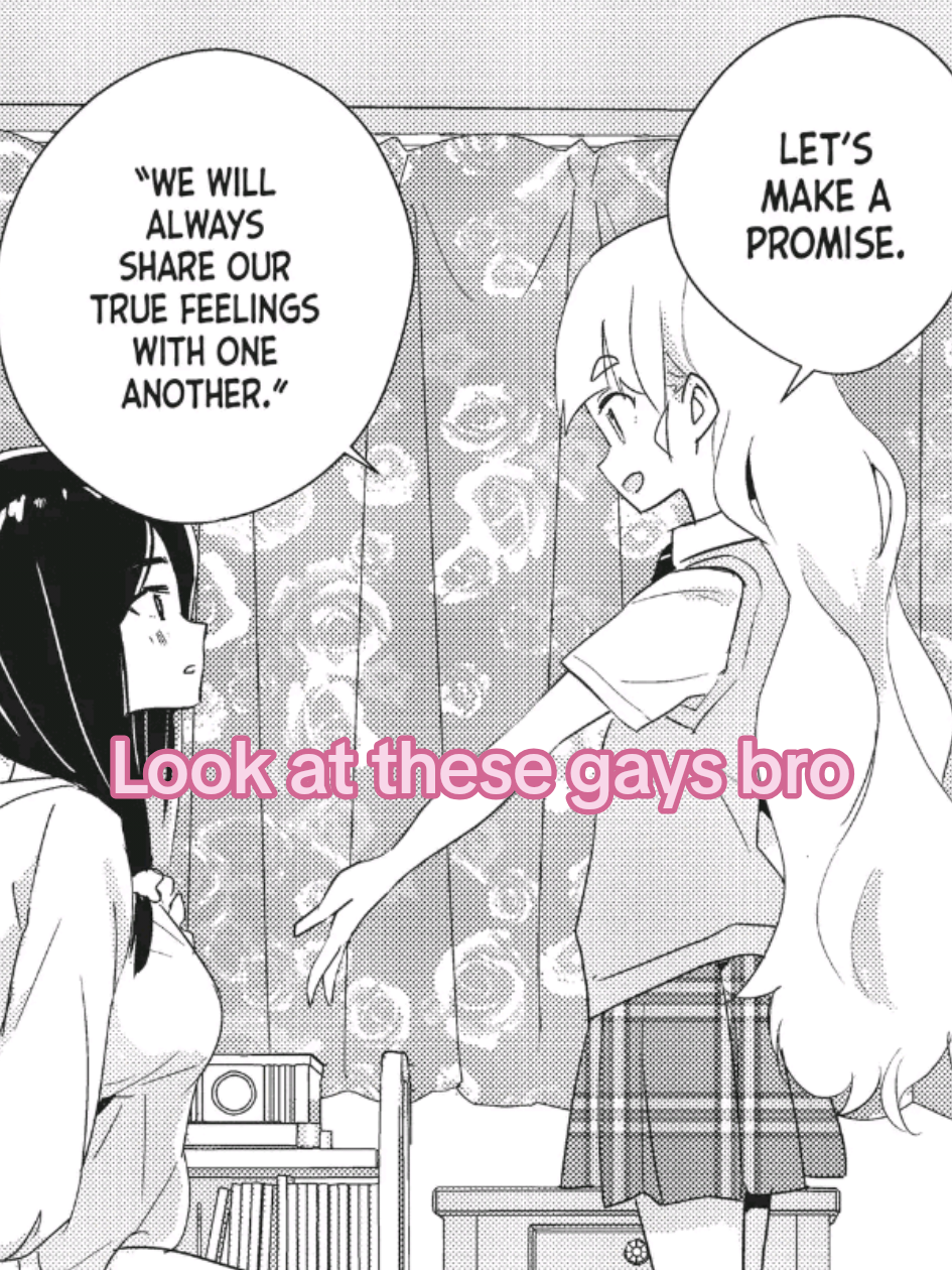 I had to make an edit of himeyano with this song... and also the enemies to lovers trope + u can tell when I got lazy 3 secs in and it turned into a amv 😿 pls miman give me a new chapter of watayuri and my life is yours.... it's been a year plspls #wlw #yuriismyjob #watashinoyuriwaoshigotodesu #watashinoyuriwaoshigotodesuanime  #gay #fyp #kpopdemonshunters #kpopdemonshunter #doomedyuri #fypシ 