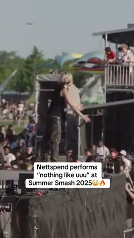 Nettspend's really good at performing😍 #nettspend #nettspend #summersmash #performance #nothinglikeuuu 