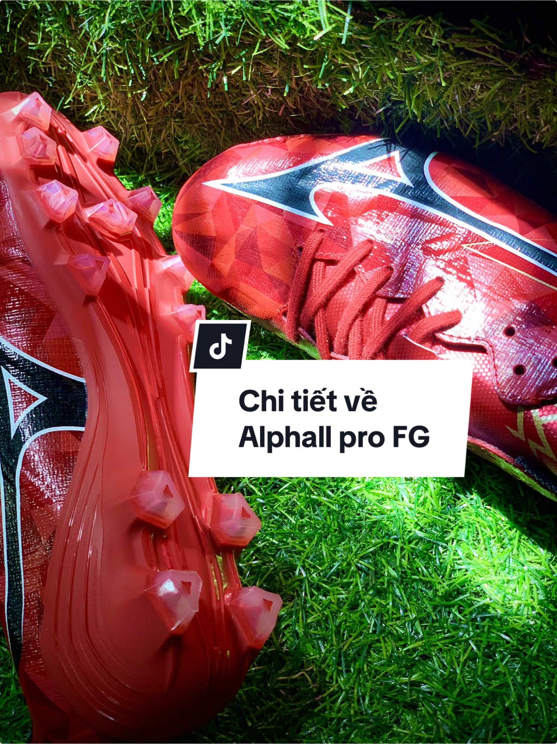 Chi tiết về Mizuno Alpha ll pro Fg #sport9 #giaydabongchinhhang #mizuno #giaydabongcocao #alpha2pro 