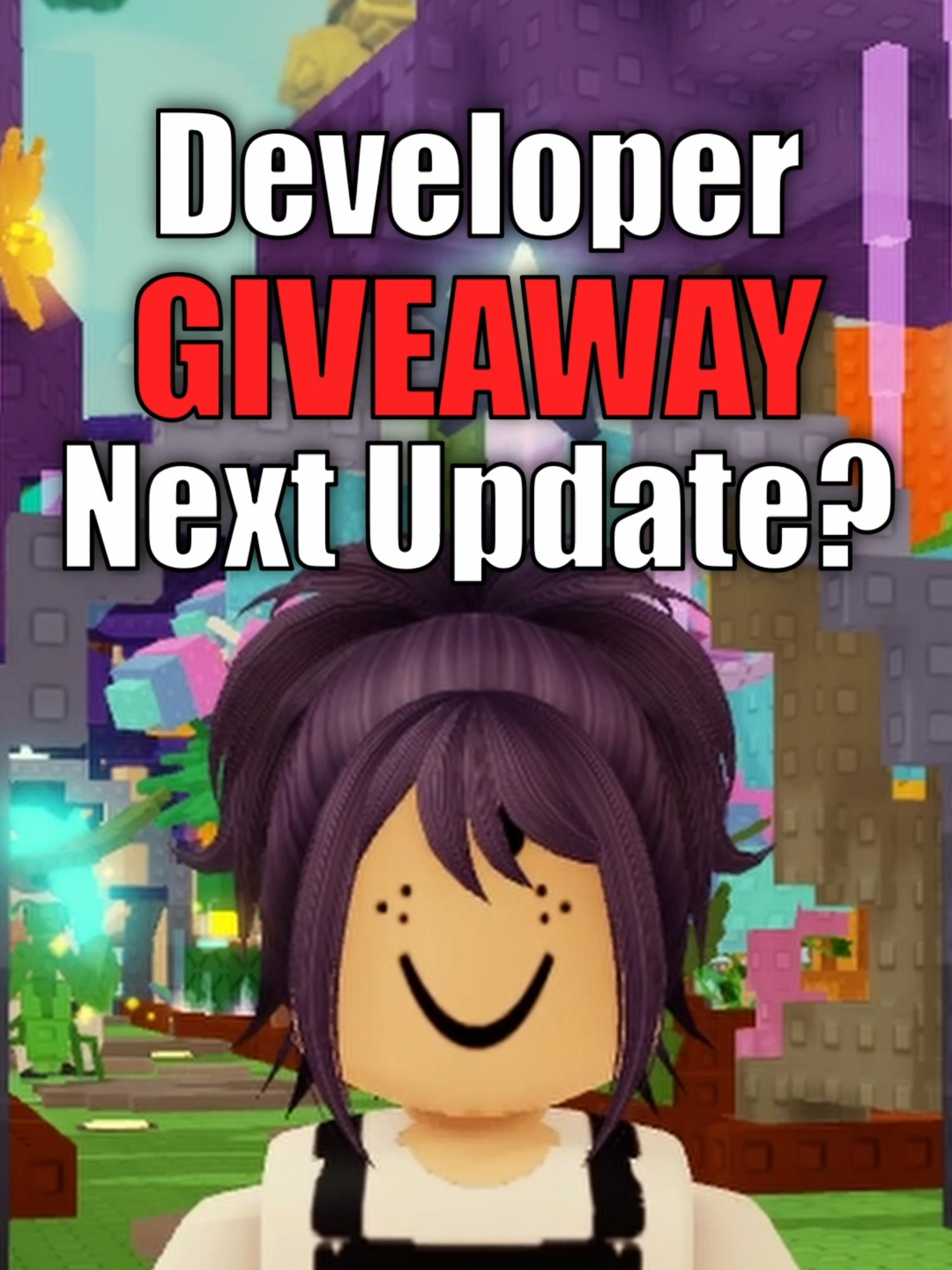 Pet GIVEAWAY During Next Weekend's Update?? Can you imagine being the one lucky player who gets the pet?? I wonder what the pet will look like!! Hopefully this ends up happening and we get more info for it!! :D  . #roblox #robloxfyp #growagarden #garden #update #new #leaks #secret #rare #event #luck