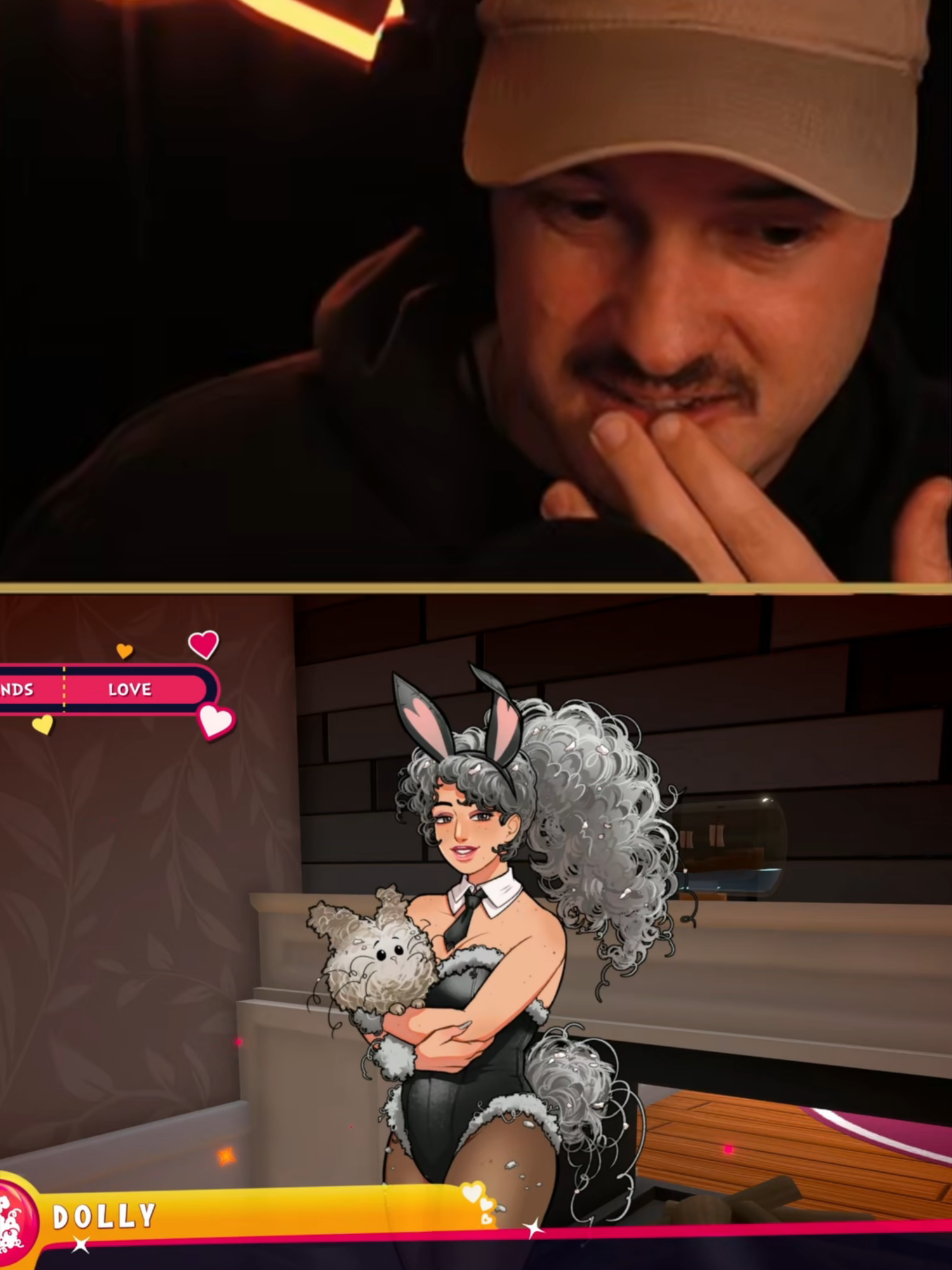 DATE EVERYTHING - DOWN BAD FOR DUST BUNNIES #fyp #gaming #DateEverything #dolly #DatingSim #IndieGame #VisualNovel #FunnyGame #GameTok #GamerHumor #TikTokGaming #GameClip #ComedyGame #michaelbryan