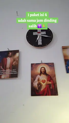1 paket isi 4 #hiasanrumah #hiasandinding #hiasanrohani 