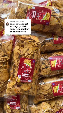 Membalas @1ko makasih kakak,emang basreng Cemilan happy ini kan gak pakai cabai bubuk,jadi aman banget gak bikin serik ditenggorokan juga #cemilanhappy24 #happysnack24 #basreng #basrengchilioil #basrengviral #basrengenak 