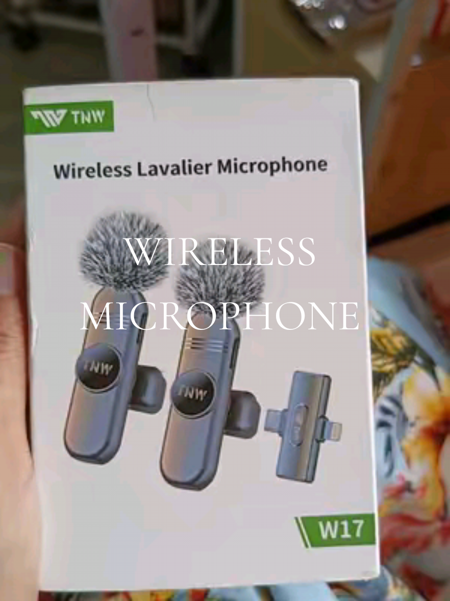Wireless Microphone for Vlogging & Video Recording!  #wirelessmicrophonereco #tnwwirelessmicrophone #wirelessmicrophone 