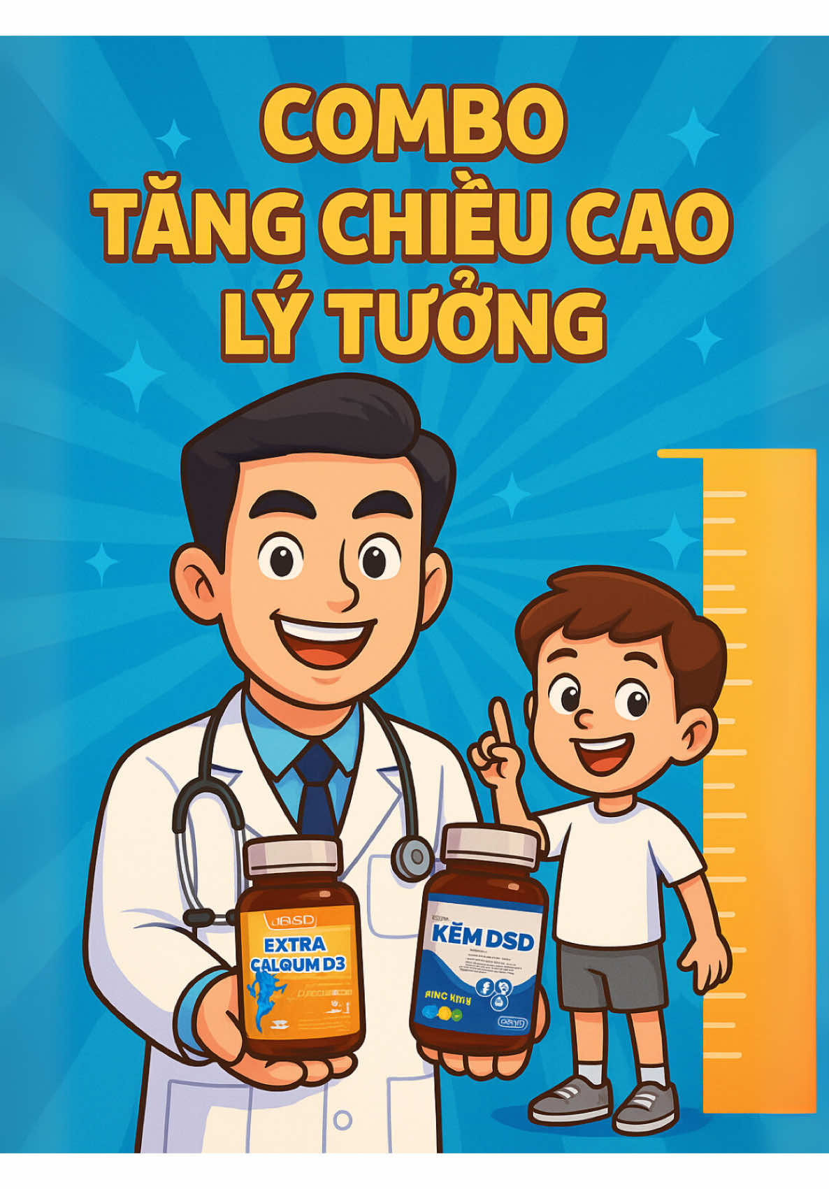 Cách tăng chiều cao ở tuổi dậy thì nhất định phải biết #xuhuong #khoedepcungban #kẽmdsd #kemdsd #tangchieucao #kẽm #calciumd3 