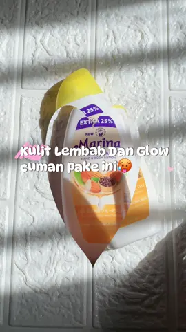 Kalau mau glow pakek yang murce aja🥵 #fyp #rekomendasibodylotion #marina #bodycare #bodylotion 