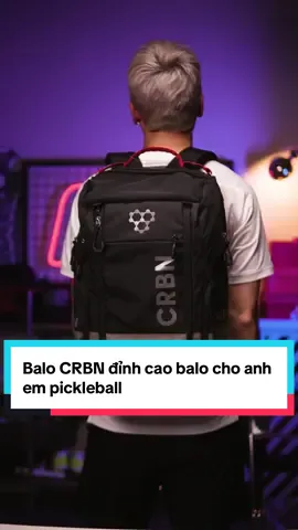 Balo CRBN đỉnh cao balo cho anh em pickleball  #vute #balocrbn #crbn #pickleball #fyp 