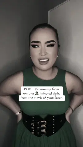 28 Years Later zombies 🧟 have been swinging it all day  😂 yall Aplha zombie can get it #alphazombie #28yearslater #movie #moviereaction #zombie #28yearslater #newrelease2025 