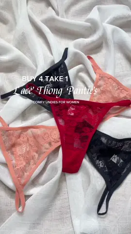 Comfy lace thong underwear for women #finetoo #finetooph #finetoounderwears #thongpanties #thong #thongunderwear #thongundies #thonglace #lacethong #laceundies #lacepanties #thongpanty #lacepanty #underwearforwomen #womenundies #womenpanty #womenpanties 