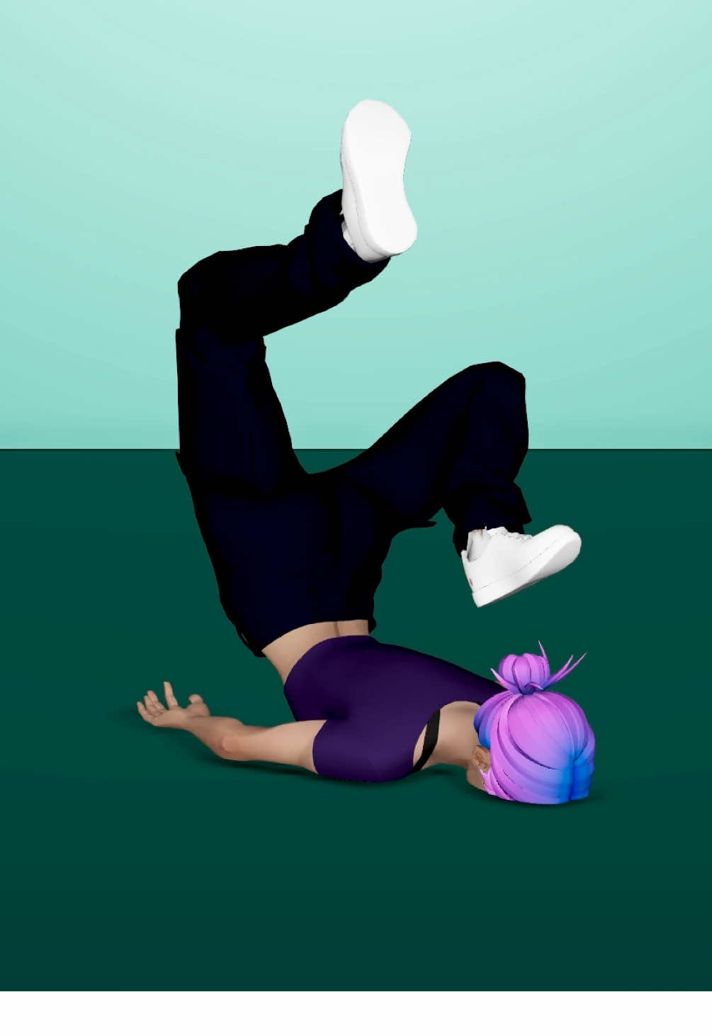 Lalalaaaa 😛 she is so silly to me  [trend credit: @🍅Sopha Tomato🍅 ]  [rig/model credit: Ramon Arango]  #everybodydotheflop #animationtrend #animationmeme #3danimation #3d #animation #3dart #fyp #asdf #asdfmovie #everybodydotheflopchallenge #mazu #autodeskmaya #flop 