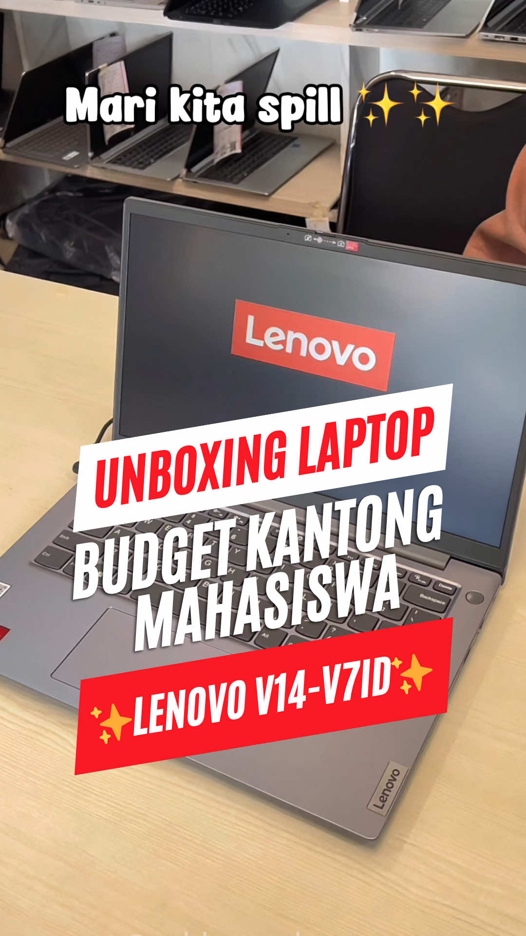 Budget 6Jt dapat laptop BARU ryzen 3‼️ Kepoin Detail Spesifikasinya Disini Guys👇🏻👇🏻 ✨L3N0VH0 V14-V7ID✨ ✅Processor : R3 7320 ✅RAM : 8GB ✅SSD : 256GB ✅OS : Windows 11  ✅Free Akun OHS21 ✅Layar : 14”FHD ✅Garansi : 2 Tahun ✅Warna : ARCTIC GREY	 ⬆️Klik Link Di Bio Kita Untuk Cek Stock Lainnya⬆️ 📍Lokasi Toko : Pahlawan Laptop (Search Google Maps : Pahlawan Laptop)  Jl Prof Soedarto No 31  Tembalang Semarang (DEPAN Horison INN-Polines) #laptop #laptopmurah #laptopbaru #unboxing #unboxingvideo #laptops #laptoplugezgin #rekomendasilaptop #laptopkuliah #laptopmahasiswa #laptopkerja #laptoplifestyle #laptoplife #semarang #semaranginfo #undip #usm #unnes #laptopsemarang #laptoptembalang #tokolaptop #tokolaptopmurah #tokolaptopsemarang #fyp #foryou #foryourpage #masukberanda #viral #tiktok 