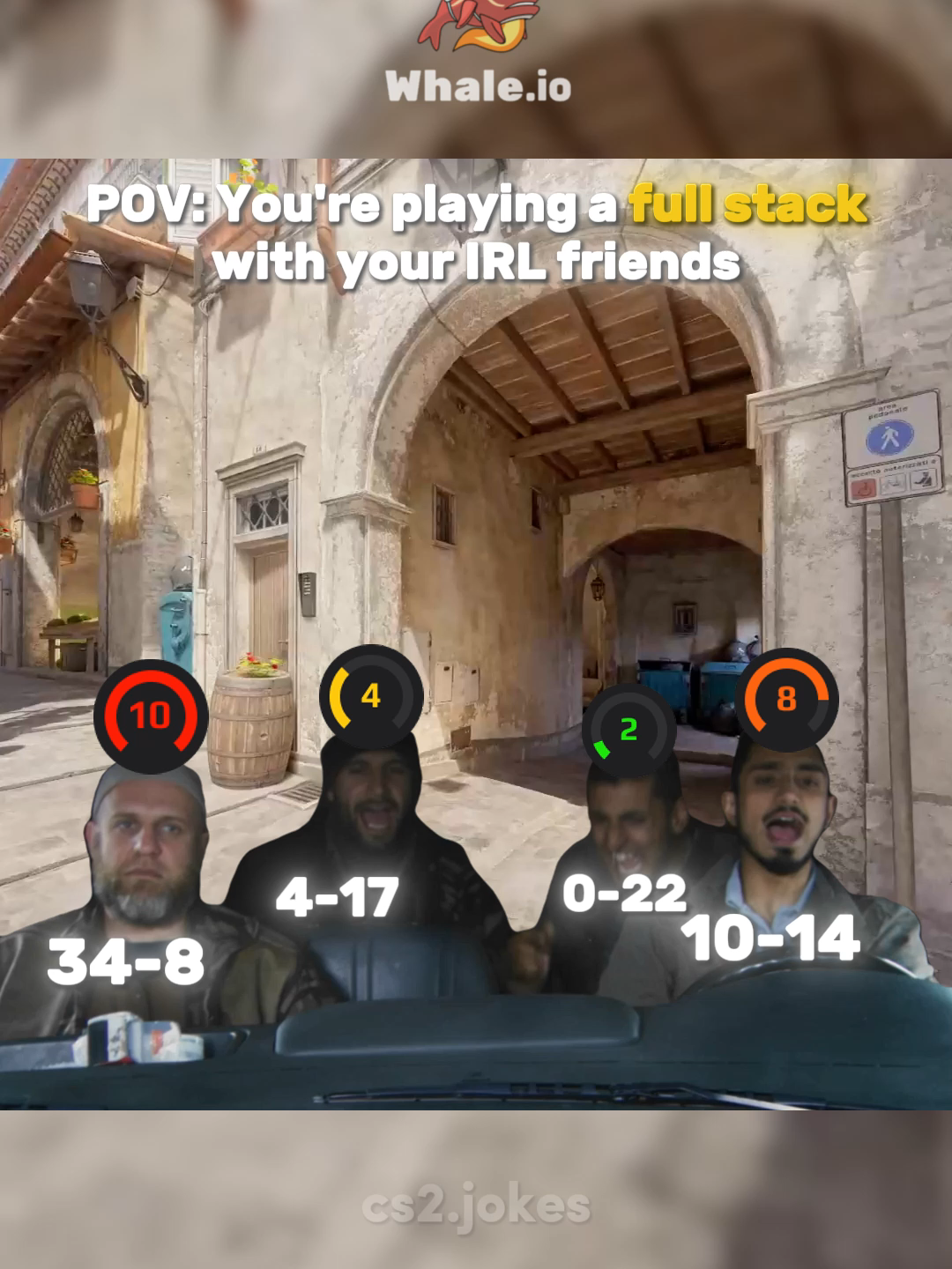 There's always one tryhard 😂 #couterstrike #cs2moments #cs2memes #cs2 #cs2funny #fyp