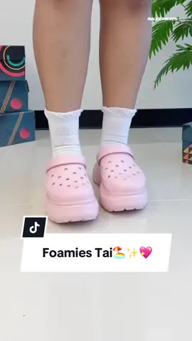 ใหม่✨ SKECHERS Foamies Tai สีสวยน่ารักม๊ากกก🫶🏻🏖️✨💖 #SkechersCMGTH #skechers #skecherscmg #foryou #foamies #รองเท้าแตะ 